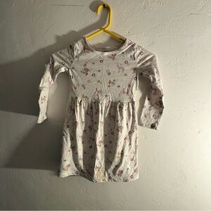 Carter's Cream Kids Dress with a Playful horse print size 5T